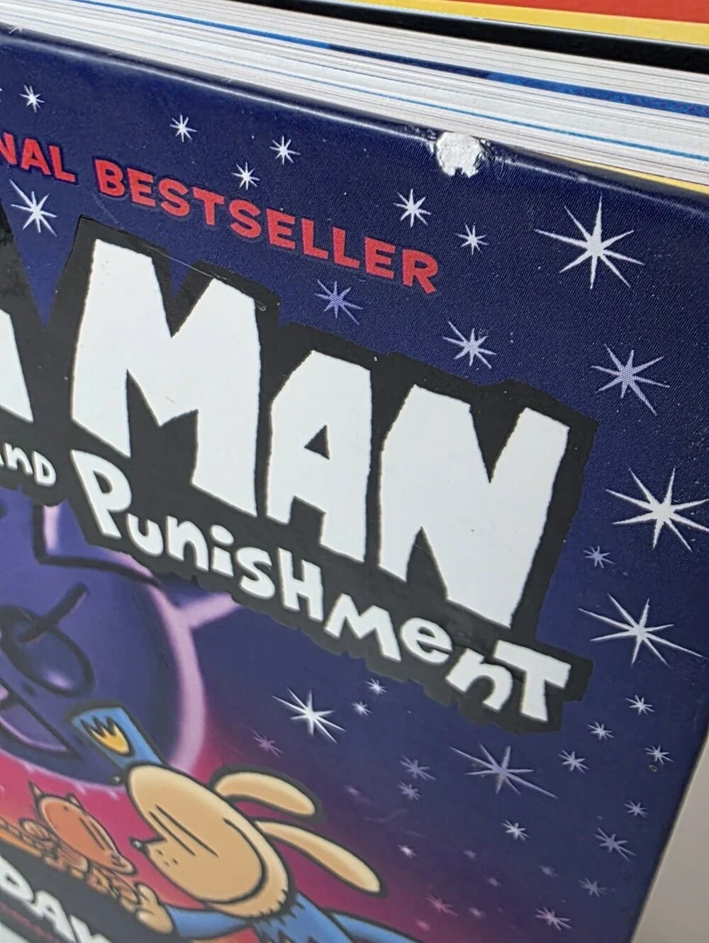 Dog Man: Grime and Punishment by Dav Pilkey - Colorful Hardcover